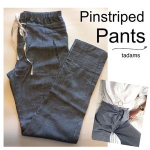 Designer Pinstripe Pants
